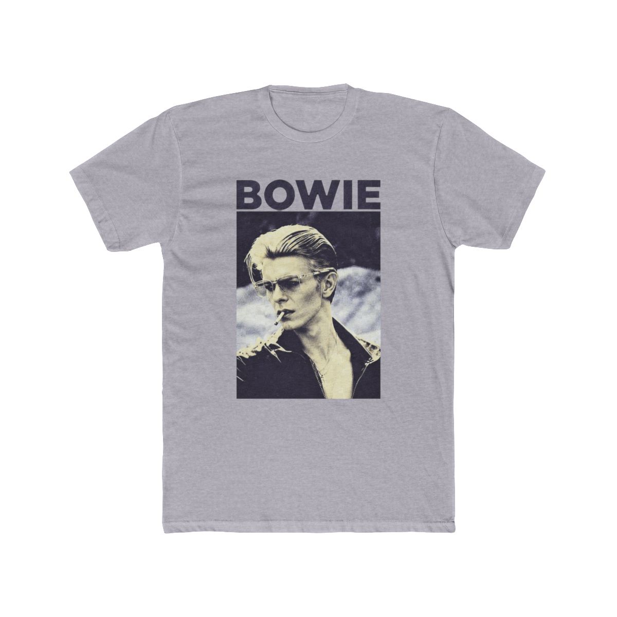 David Bowie Smoking Photograph T Shirt Medium White | DavsD - alternate angle 4, merchandise