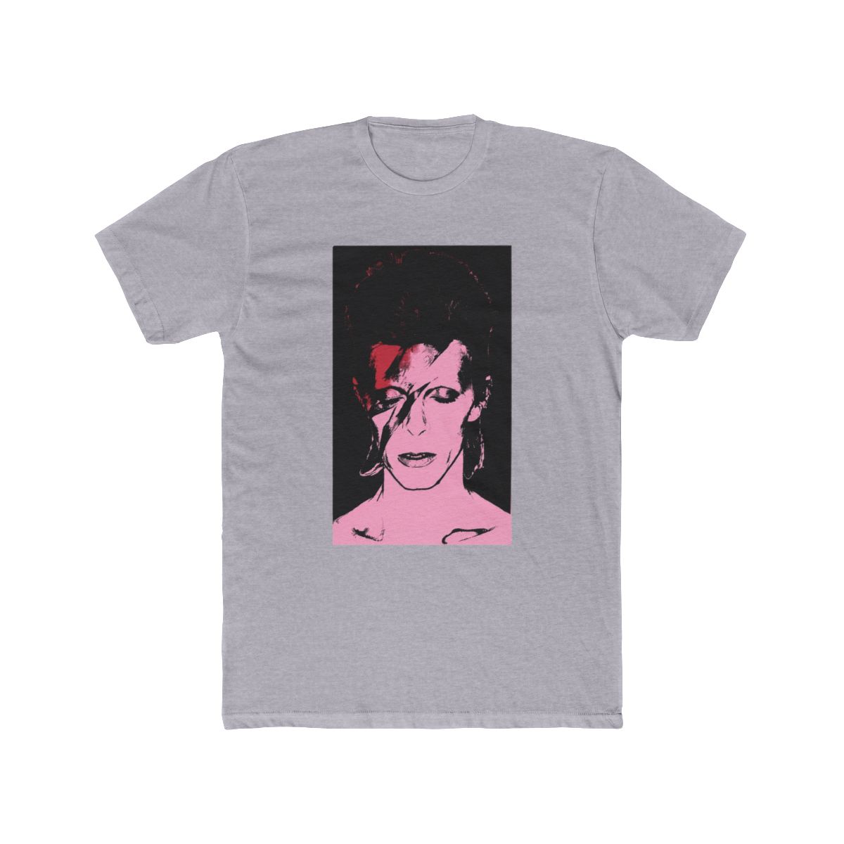 David Bowie Aladdin Sane T Shirt Red | DavsD - alternate angle 3, merchandise