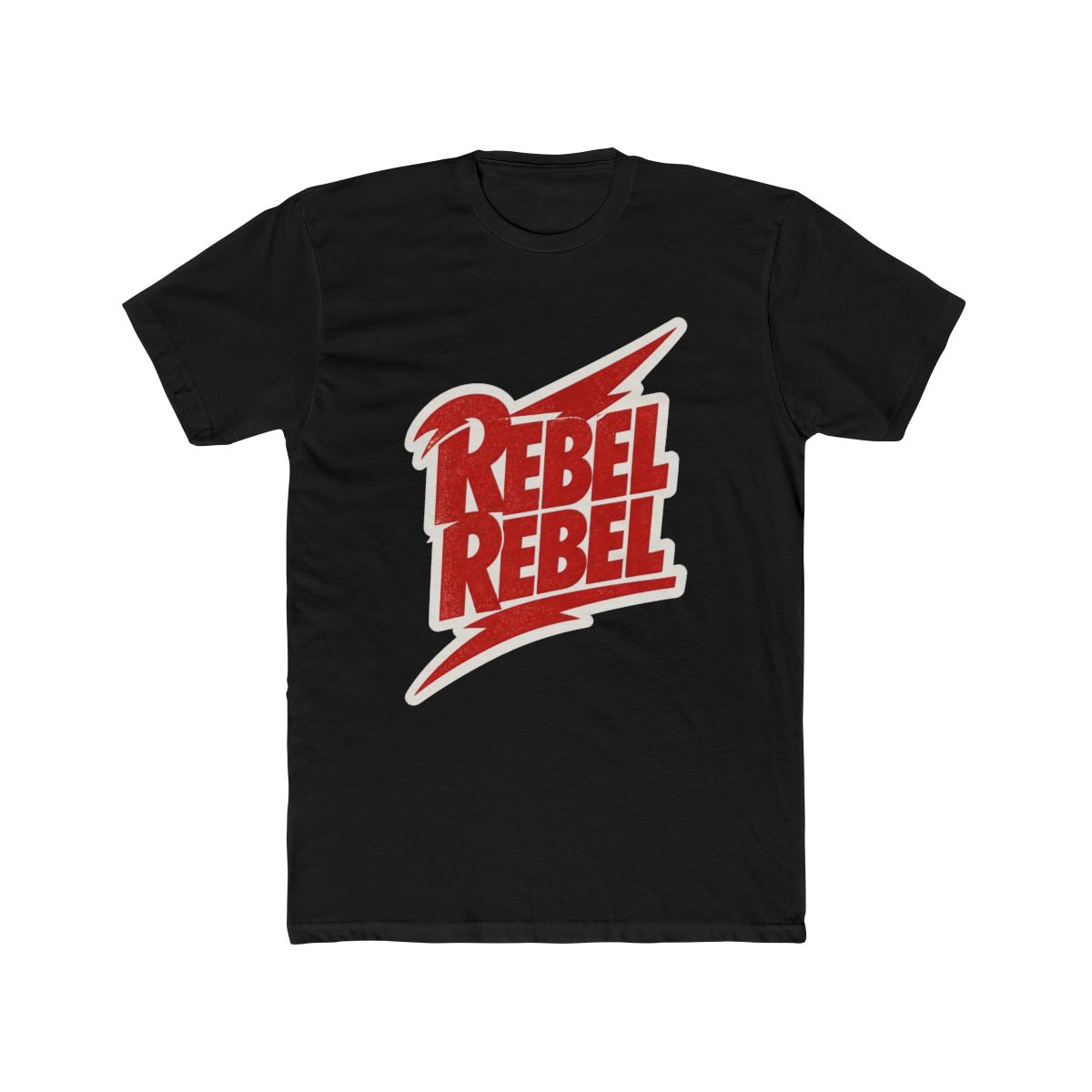 David Bowie Rebel Rebel Band Logo Graphic Tee, Boxy Fit T Shirt, Oversized Graphic Tees | DavsD