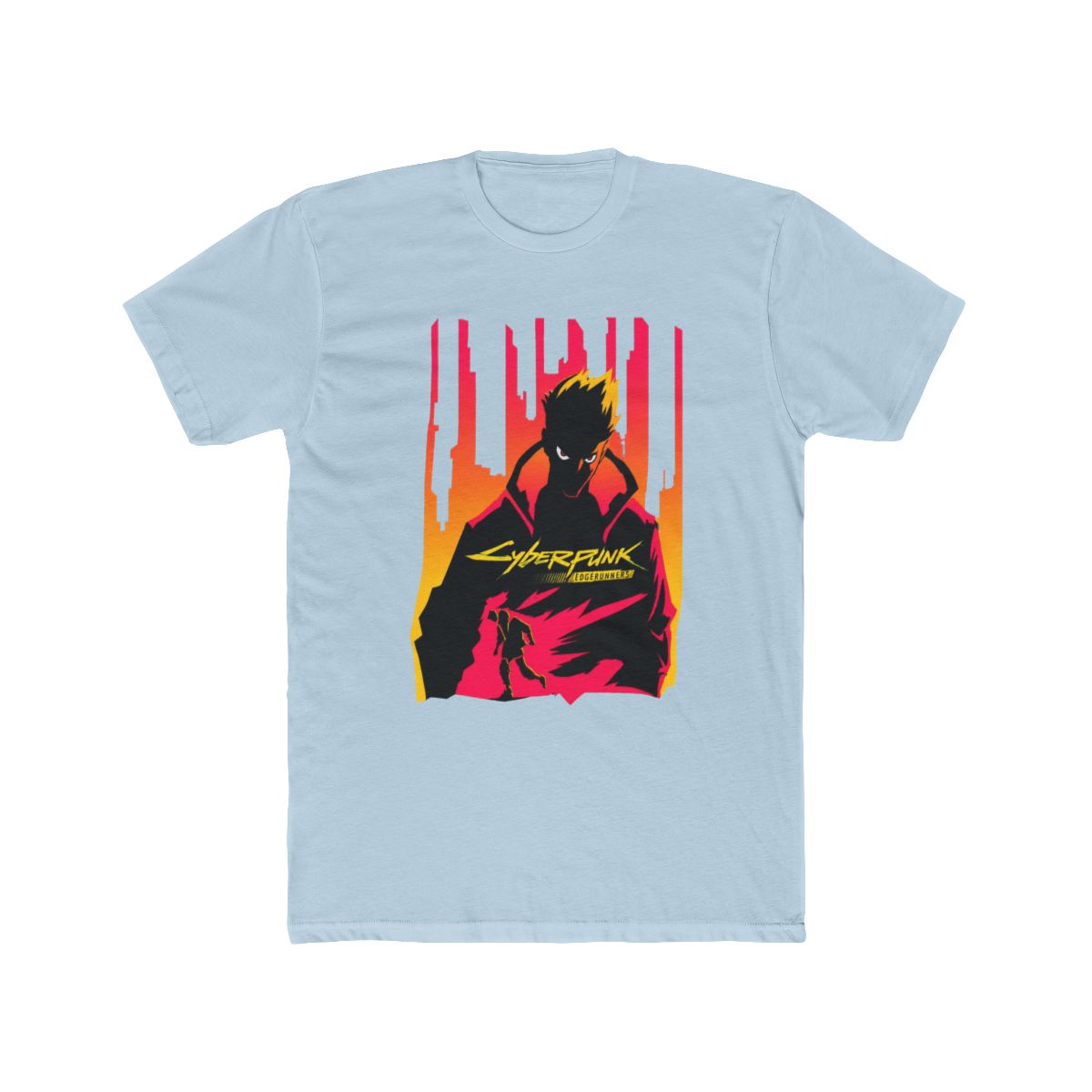CYBERPUNK EDGERUNNERS DAVID MARTINEZ ON FIRE TEE | DavsD
