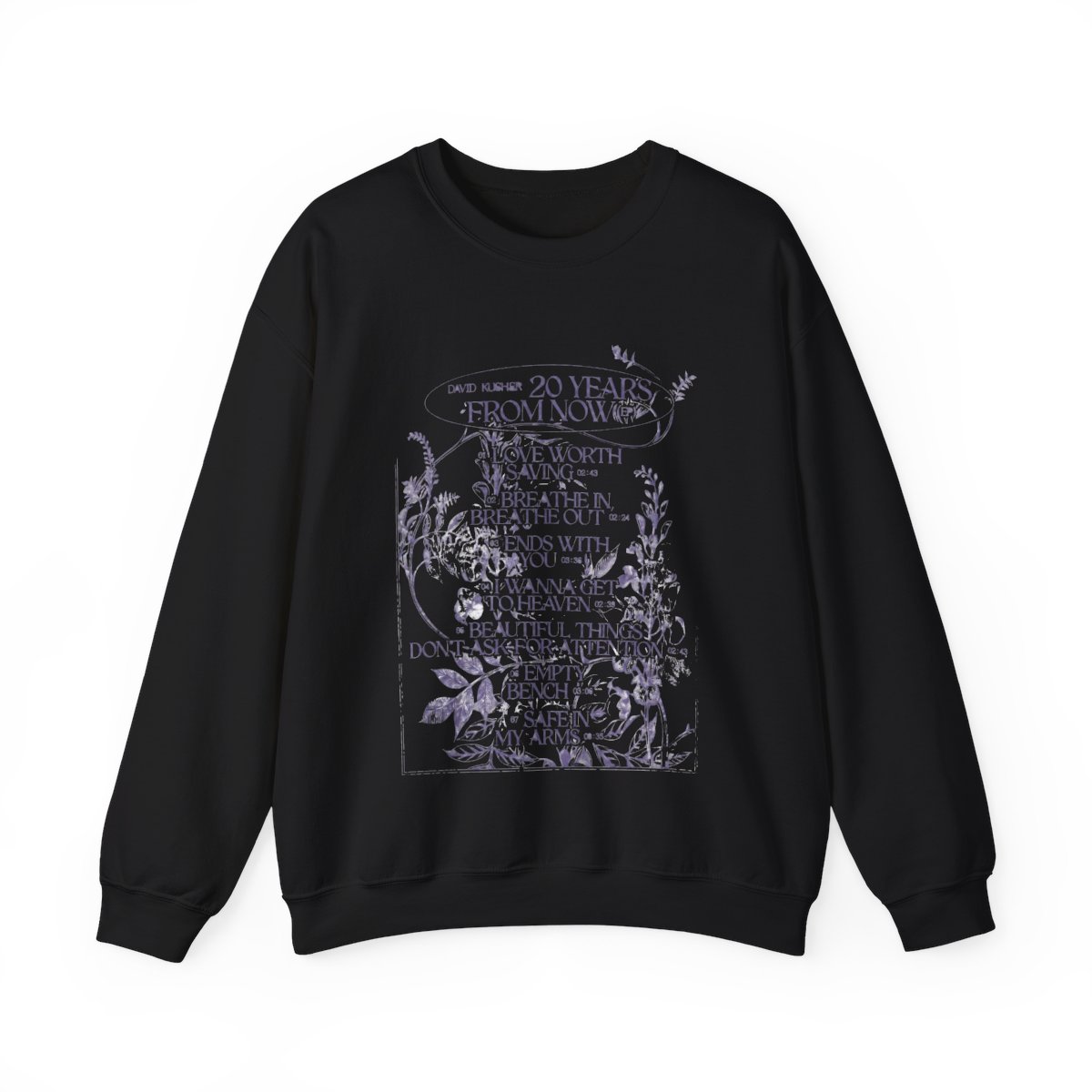 "20 Years From Now" Vine Crewneck | DavsD - alternate angle 4, merchandise